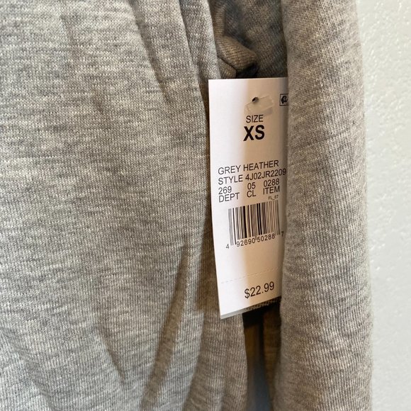 California Front Graphic Gray Long Sleeve T-Shirt NEW NWT X-Small - Picture 3 of 5